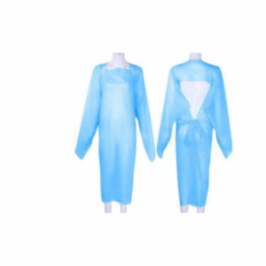 Pechera Plastica Ojal y Amarre 10 U