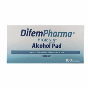 Toallitas Al 70% Difem Pharma Caja X 100 Unidades